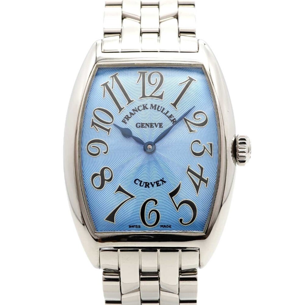 Franck Muller Tonneau Curvex 7502 Blue Dial Watch (Men's & Women's)